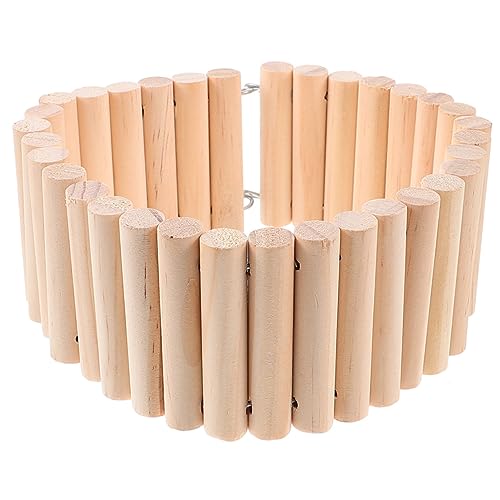 Beaupretty Holzleiterbrücke für Hamster Flexibles Kletterspielzeug Spielhaus für Kleintiere Spielzeug für Chinchillas und Ratten 6 X 50 cm Sicher und Bequem von Beaupretty