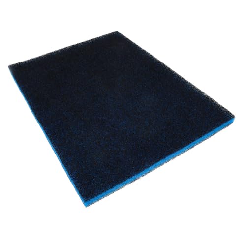 Beaupretty Filterpads für Tankschwamm Wiederverwendbar und 40x50 cm Aquarium-reinigungsfilterpad Schwarz von Beaupretty