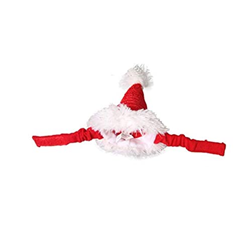 Beaupretty Häschen-outfits Für Kaninchen Weihnachtskätzchenhut Welpe Weihnachtsmütze Meerschweinchen Hut Weihnachtshut Für Kleine Haustiere Meerschweinchen Kostüm Matte Hamster Neugeboren von Beaupretty