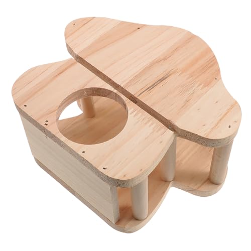 Beaupretty Holz Heu Feeder für Kaninchen Haustier Käfig Feeder Bunny Heu Fütterung von Beaupretty