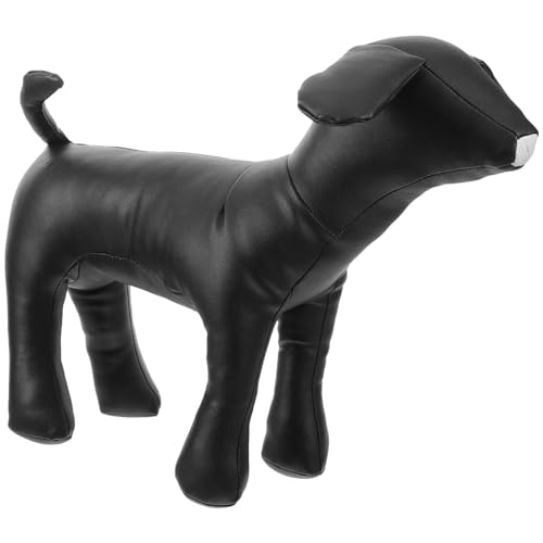 Beaupretty Hund Schaufensterpuppen Pu Leder Stehend Hundodell Haustier Kleidung Display Schaufensterpuppe Hund Schaufensterpuppe Display Stand Für Hund Kleidung Pet Shop von Beaupretty