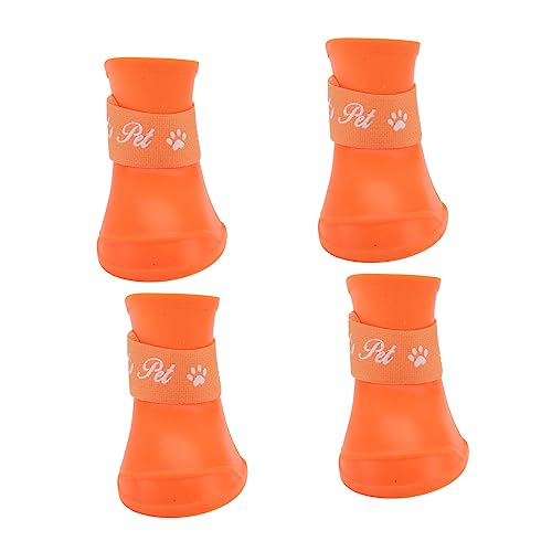 Beaupretty Hundefu?abdeckungen. Pet Rain Boot. Gummi- Regenschuhe Für Hund Hündchen-Regenstiefel Hundefü?e Abdeckten. Stiefel Für Hunde Regen Aus Gummi Hundeschuhe Kleiner Hund Draussen von Beaupretty