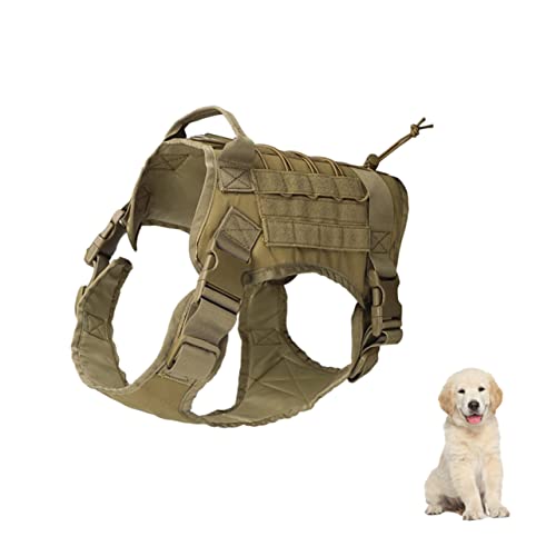 Beaupretty Hundegeschirr Weste Hund Weste Anzug Camo Hundegeschirr Weste Für Kleine Hunde Hundeweste Geschirr Weste Mit Taschen Geschirr Für Diensthunde Kleidung Militärhund Großer Hund von Beaupretty