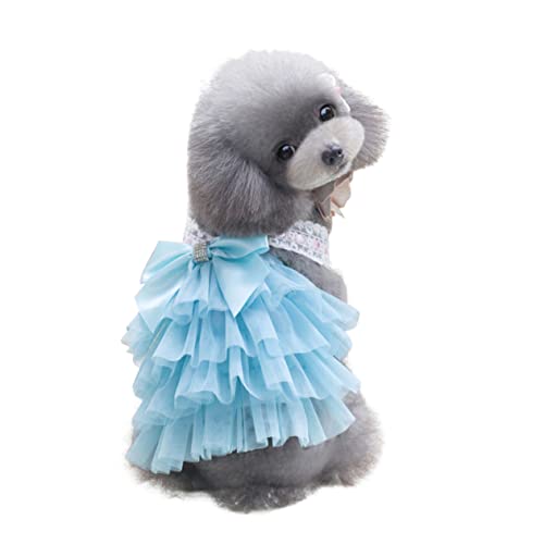 Beaupretty Hundekleider Für Mittelgroße Hunde Mädchen Hundegeburtstagsrock Tutu-Rock Für Haustiere Kleine Hunde Prinzessin Kostüm Welpenkleidung Sommerkleid Japanisch Und Koreanisch von Beaupretty