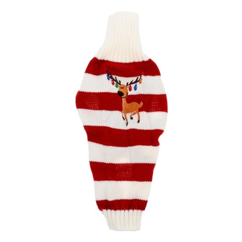 Beaupretty Hundepullover Haustier Hund Katze Weihnachten Outfits Kleine Welpenkleidung Für ädchen Katzenpullover Hund Weihnachtskleidung Hund Rollkragen Großer Hund Hundekleidung von Beaupretty