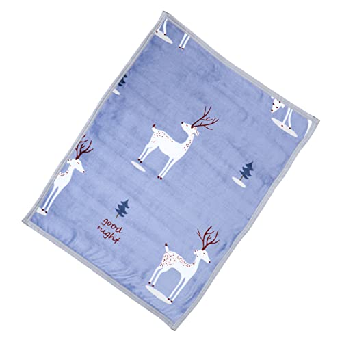 Beaupretty Korallenvliesdecke Katzenvliesdecke Weicher Katzenteppich Katzenplüschbett Weihnachtskatzendecke Flanell-Hundedecke Flauschige Haustierdecke 100% Polyesterfaser Bedruckt von Beaupretty