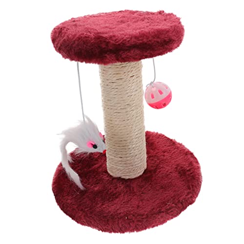 Beaupretty Kratzbaum Für Katzen Kratzbaum Sisal Kätzchen Kratzbaum Kratzbäume Sisal Katzennagelfeile Kratzbaum Hoher Kratzbaum Kratzspielzeug Für Katzen Haushalt Katze Kratzt Am Baum von Beaupretty