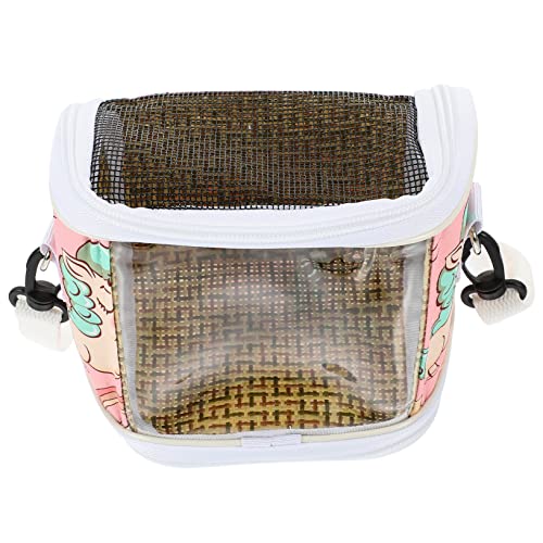 Beaupretty Reiserucksack Hamster Rucksack Reise-Einkaufstasche Abgehende Handtasche Für Haustiere Tragbare Meerschweinchentasche Kleine Haustiertasche Goldener Bär Tragetasche Segeltuch von Beaupretty