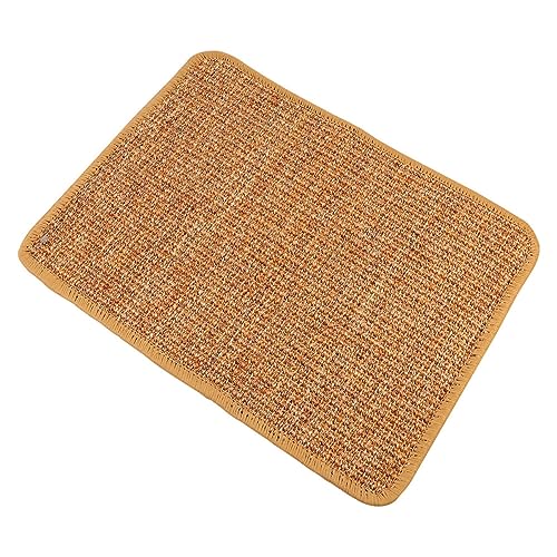 Beaupretty Sisal Katzen Griff Kätzchen Katzenminze Spielzeug Spielzeug-Haustiere Katze Necken Matte Katze Schlafmatte Klauenschleifpad Bodendecke Für Haustiere Autoteppiche Sofa Schlafkissen von Beaupretty