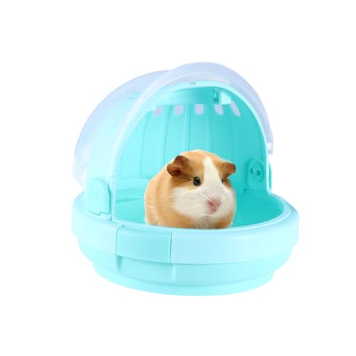 Beaupretty Hamsterspielzeug Spielzeug Hamster käfig Hamster cage Koffer Spielzeuge Hamstertransportbox für den Außenbereich Tragetasche für Hamster tragbar Handkäfig von Beaupretty