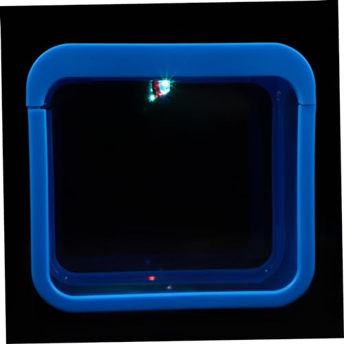 Beaupretty Kreatives Aquarium Miniatur-Desktop-Aquarium Mini-Aquarium Mikrogras-Aquarium -Aquariumlampe Mit Farbwechselndem Licht Peceras-Meerkunststoff Abnehmbare von Beaupretty