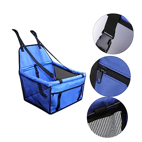 Beavorty 1Stk extra Kleiner Hundetransporter PVC-Haustiertransportbox Tragetasche für Hunde sitzauflage Auto Autobett für Haustiere Haustiertasche für den Autositz tragbar Sitzkissen Reisen von Beavorty