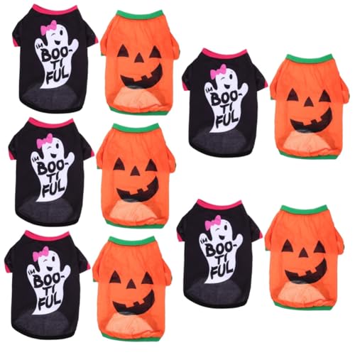 Beavorty 10 STK Halloween-Kleidung Requisite für Hundefotografie kleine Hunde-Outfits dekorative Hundebekleidung Hund Halloween Kostüm Requisiten Bichon Hundekleidung Zubehör von Beavorty