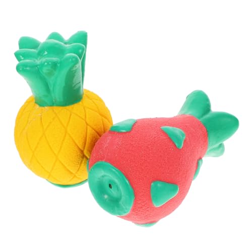 Beavorty 10 STK Kauspielzeug für Haustiere Erdbeer Kauspielzeug für Hunde Pitaya-Hundespielzeug Spielzeuge interaktives Kauspielzeug Haustierzubehör Backenzahn Hundebedarf von Beavorty