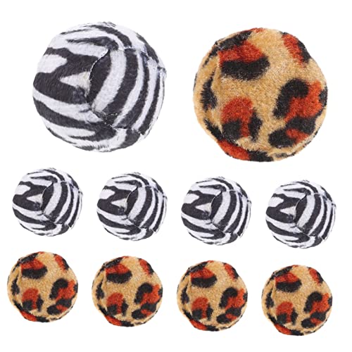 Beavorty 10st Katzenspielzeugball Leckerli-Spielzeug Für Katzen Katzen-apportierspielzeug Spielzeug Für Haustiere Kätzchen-verfolgungsspielzeug Katzenspielzeug Für Wohnungskatzen von Beavorty