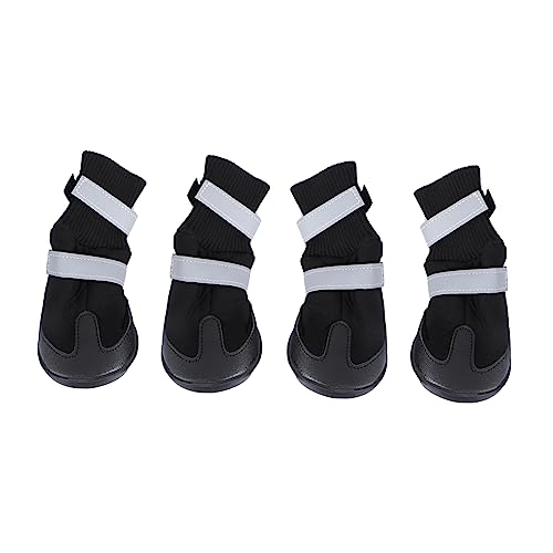 Beavorty 12 hundeschuhe Hunde pfotenschutz Hunde Schuhe Dog Shoes Schuhe für Hunde Chihuahua-Schuhe Winterstiefel für Hunde Haustier Kurze Sportsocken Regenstiefel von Beavorty