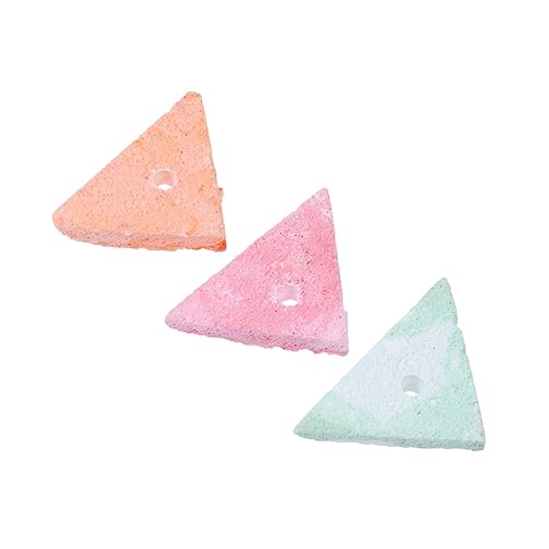 Beavorty Pet Health Dreieckige Schleifsteine für Kleintiere Hamster Kauspielzeug Haustier-kauspielzeug Bisse Spielzeug Zufällige Farbe 12 Stück Beavorty Pet Health Dreieckige Schleifsteine für Kleintiere Hamster Kauspielzeug Haustier-kauspielzeug Bisse Spielzeug Zufällige Farbe 12 Stück von Beavorty