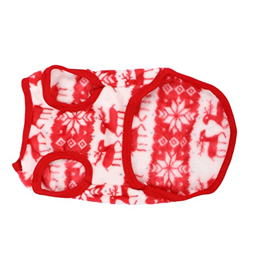 Beavorty 1Stk Haustier Weihnachtskleid Weihnachtsmantel für Hunde Welpen-Outfits Kostü Outfit Hund Haustier Kostü Haustier der Hund vierbeinige Kleidung von Beavorty