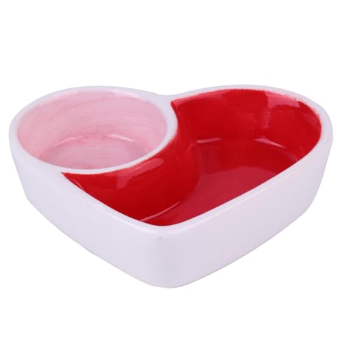 Beavorty 1stk Hamsterschale Aus Keramik Hamsterwasser Meerschweinchenschalen Rennmausschale Kaninchen Wasserschale Hamster Food Bowl Häschen Fressnapf Kaninchenfutter Gericht Hase Haustier von Beavorty