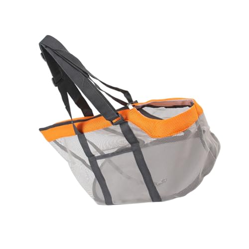 Beavorty Outdoor-haustiertasche Tragbare Transportbox für Haustiere Atmungsaktive Tragetasche Aus Netzstoff für Katzen und Hunde Zum Wandern und Einkaufen von Beavorty