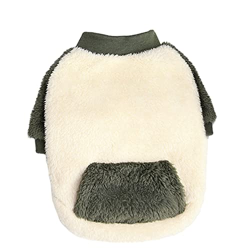 Beavorty 1stk Kleidung Für Haustiere Kleiner Hundepullover Hundemantel Fleecejacke Für Hunde Flauschige Hundekleidung Weihnachtspyjama Warmes Welpenoutfit Kleider Winter Polarfleece Zubehör von Beavorty