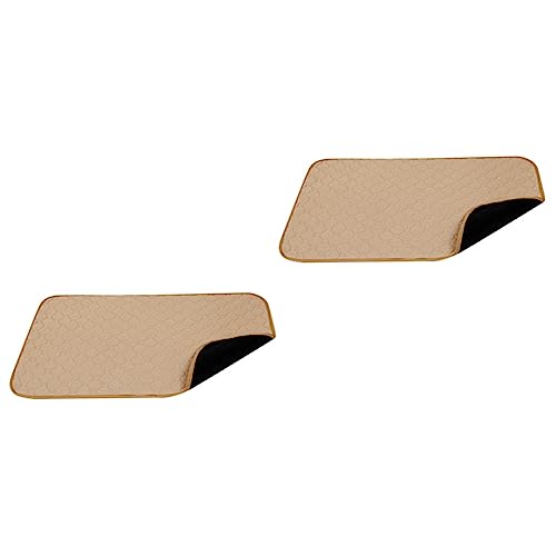 Beavorty 2 STK XL Hundepipipads Pinkelpads Für Hunde Extra Groß Hundepipipads Extra Groß Wasseraufnahmematte Für Hunde Hundebett Abdeckung Wiederverwendbares Dreilagiges Design Urin-pad von Beavorty