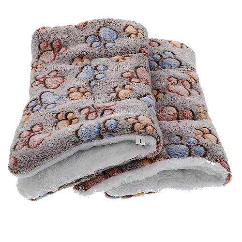 Beavorty 2St Haustier-Decke Isomatte haustierbett pet Bed petbett haustierfeldbett haustierdecke Tuch Teppich Haustierzubehör Haustiermatte Schlafkissen Stoff von Beavorty