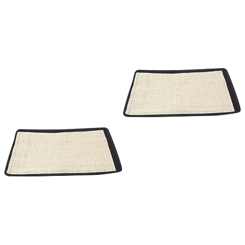 Beavorty 2 Stücke Katze Scratcher Spielzeug Sisal Scratch Matte Größe Pet Liefert Möbel von Beavorty