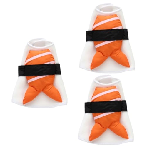 Beavorty 3St Haustier lustige Kleidung Kissen dekorativ Welpe Cosplay verkleiden Geist Kleider Cosplay-Kleidung für Haustiere Weihnachtskostüm für Hunde Halloween Hundekleidung von Beavorty