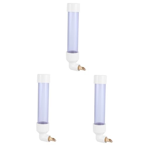 Beavorty 3st Trinkwasser Wasserkocher Wasserspender Für Kaninchen Automatischer Wasserspender Hasen-wasserflasche Futter- Und Wassernäpfe Für Papageien Taube Tränke Vogel Wasser Vögel von Beavorty
