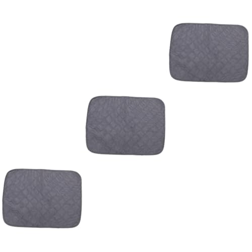 Beavorty 3st wasserdichte Matte Für Haustiere Einstreu Für Hamster Pet Pee Pads Kleintierkäfig Hamsterzubehör Käfigeinlage Für Kaninchen Waschbar Saugfähige Unterlage Polyester von Beavorty