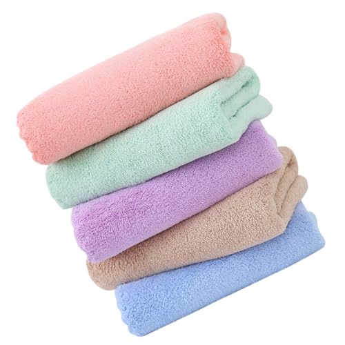 Beavorty 5st Badetuchmatte Für Haustiere Hunde Matte Meerschweinchen Liner Chinchilla Matte Meerschweinchen Urin Pads Bettw?sche Haustier Den Kopf Abwischen Kleines Haustier Flanell von Beavorty