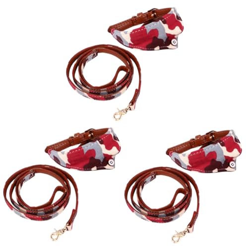 Beavorty 6 STK Haustier Hundehalsband Trainingsleine für Hunde Hundehalsband Leine seilspanner Verstellbarer Kragen Haustier Halskette der Hund Kordelzug Outdoor-Produkt Haustierzubehör von Beavorty