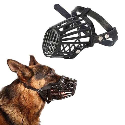 Beavorty Beißschutz für Hunde Korbkäfig Hundemaulkorb Dog Muzzle hundemaulkörbe Anti-beißender Hundemaulkorb Korb Hundemaulkorb Golden Retriever Anti-Biss-Hund Gesichtsmaske Schnauze von Beavorty