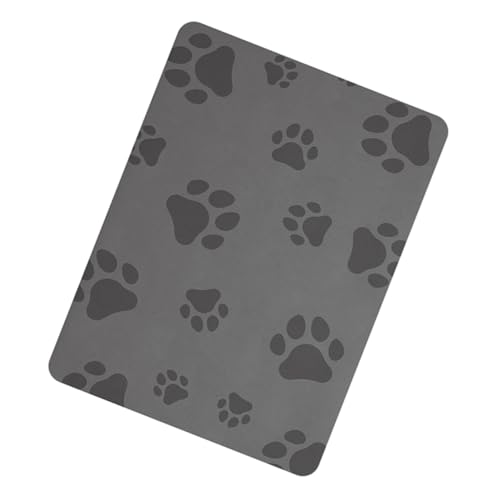 Beavorty Futtermatte Für Haustiere Schlafunterlage Kätzchennapfmatte Katzenfuttermatte Kätzchen Schüsselmatte Haustier-tischsets Hundefuttermatte Wasser Aufnehmen Snacks Für Katzen Gummi von Beavorty