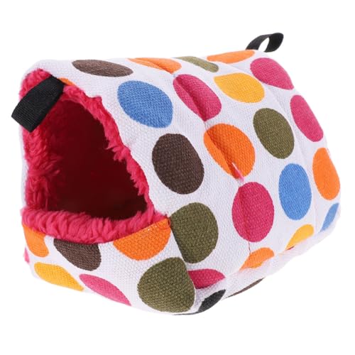 Beavorty Hamster Hängematte für Hamster aufhängen Haustierhaus Hamster hängematte Hamster häuschen Haustierzubehör Lebewesen Hamster-Accessoire stabile Hamsterhütte von Beavorty