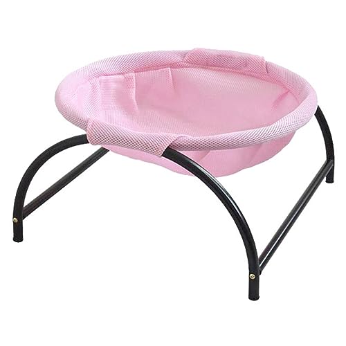 Beavorty Haustier Katzenstreu Nest-hängematte Hängendes Katzenbett Hängemattenbett Für Welpen Warmer Hund Outdoor-Bett Für Hunde Plüschhundebett Erhöhtes Hundebett Sommer Eisen Bettdecke von Beavorty