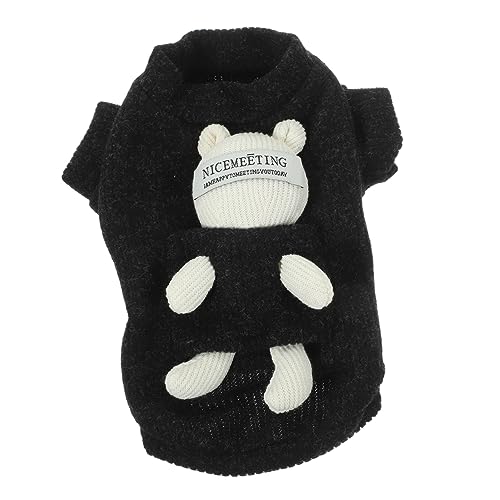 Beavorty Haustierkleidung Winter Verdickter Warmer Welpenbärenpuppen-haustierpullover Hundekleidung Aus Baumwolle Warme Hundekleidung Outdoor-haustierkleidung Der Hund Kleiner Bär Urlaub von Beavorty