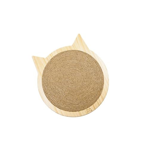 Beavorty Kleinkinderspielzeug Katze Kratzt Katze Kratzmatte Zubehör Katzenkratzer Aus Sisal Katzen-wellpappe-Kratzer Spielzeuge Kratzbrett Mit Katzenwelle Sisalplatte Groß Karton Bambus von Beavorty