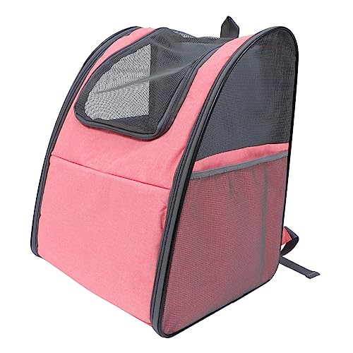 Beavorty Rucksack Für Haustiere Reisekoffer Rucksack Zusammenklappbarer Rucksack Reiserucksack Haustierrucksack Tragetasche Für Kleintiere Hündchen Reisen Segeltuch Einfach Katzentasche von Beavorty