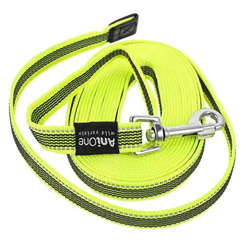 Beavorty Trainingsseil für Hunde 30 Fuß Leine für Hunde LED Lange Hundeleine gürtel Nylon Hochleistungsgurte strapazierfähiger Gürtel Outdoor-Wanderseil kleine mittlere Hundeleine draussen von Beavorty