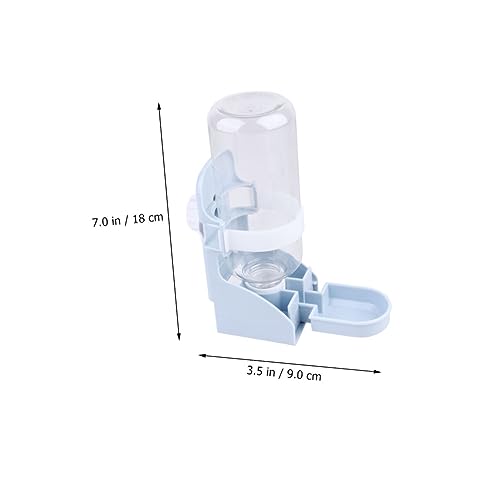 Beavorty Vogelkäfig Wasserspender Hamster-wasserflasche Hundetrinkbrunnen Selbstspender Für Hamsterwasser Hund Haustier Wasserflasche Hamster Food Container Base Automatisch Papagei von Beavorty