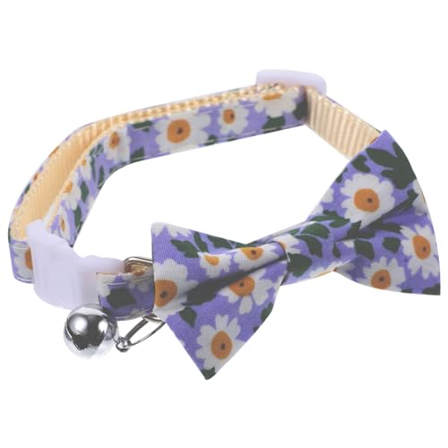 Beavorty dekoratives Katzenhalsband schmücken zartes Hundehalsband Cartoon-Hundehalsband Welpenhalsband süßes Katzenhalsband Kätzchenhalsband Haustier Krawatte Zubehör Polyester-Nylon von Beavorty