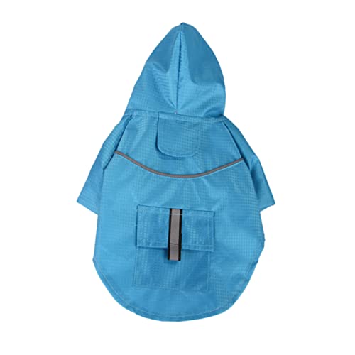 Beavorty Regenmantel für Haustiere Regenmantel für Hund Dackel Regenmantel Hundeponcho wimperntusche Regenjacke Regenmantel mit Kapuze für Hunde Haustier Hund Regenmantel der Hund Kleidung von Beavorty