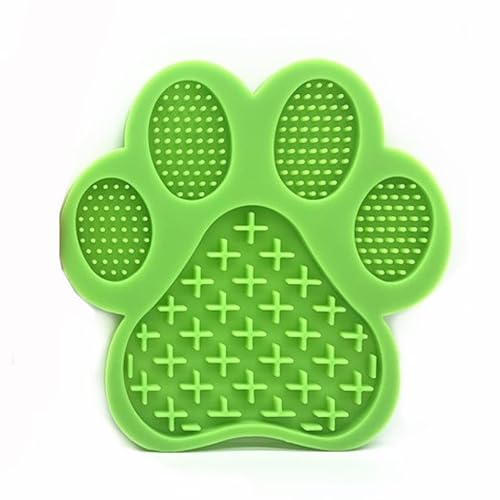 BebeXi Hunde leckmatte schleckmatte Grosse Hunde Hundepfotenförmiges Leckkissen für Haustiere(Color:c) von BebeXi