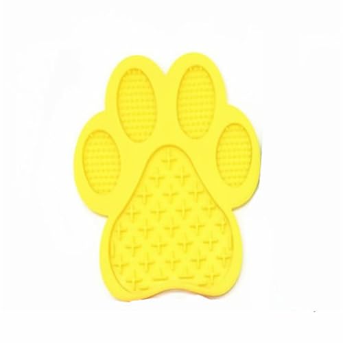 BebeXi Hunde leckmatte schleckmatte Grosse Hunde Hundepfotenförmiges Leckkissen für Haustiere(Color:d) von BebeXi