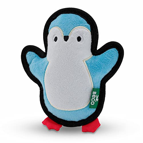 Beco Pluche Pinguin - Hondenknuffel van Gerecycled Materiaal - Met Luide Pieper - Geschikt voor kleine honden - Small von Beco