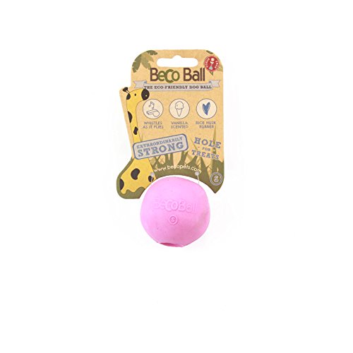 BecoThings Hundespielzeug Ball, S, rosa von BecoThings