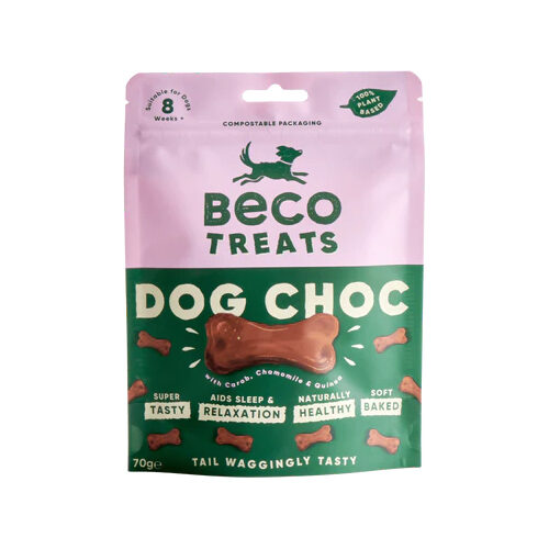 Beco Treats - Hundeschokolade mit Johannisbrot, Kamille & Quinoa - 70 g von BecoPets