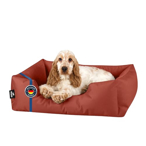 BedDog Hundebett Zara, Hundekissen mit abziehbaren waschbaren Bezug, Hundekorb, Hundesofa, für kleine Hunde, S von BedDog